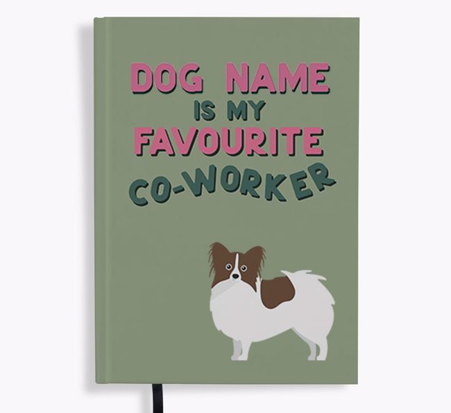 Favourite Co-Worker: Personalised {breedFullName} Notebook